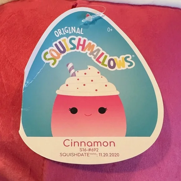 Squishmallows 16 in Cinnamon the Milkshake - Picture 3 of 4